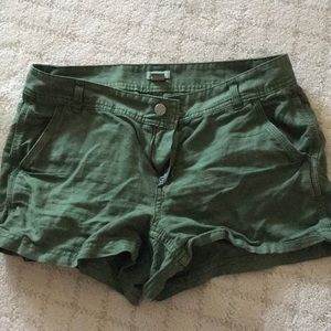 J. Crew linen shorts